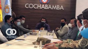 Reunión COEM y Alcaldía Cochabambina