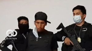 La Policía presentó a uno de los jóvenes, como el responsable de realizar los disparos.