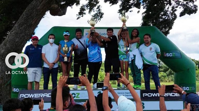 Premiación del torneo Cross Country.