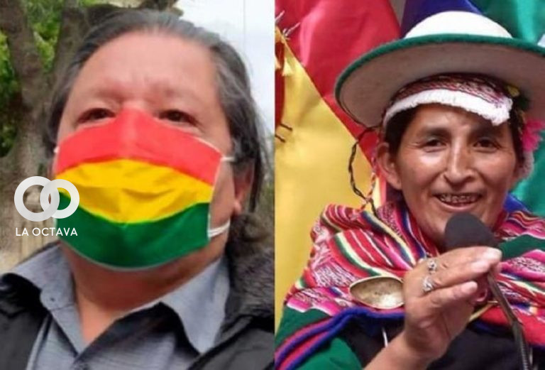 Candidatos a la Defensoría del Pueblo, Manuel Morales y Lidia Patty.