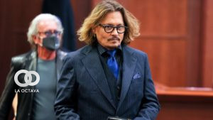 Johnny Depp en el juicio contra Amber Heard.