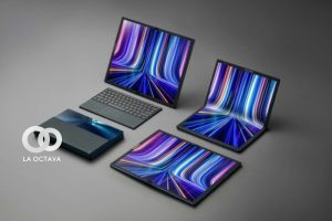 Nueva computadoras pantalla plegable de HP.