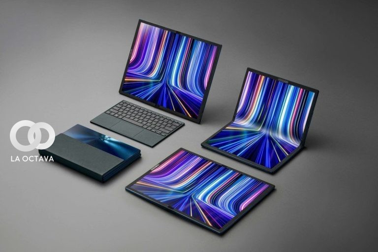 Nueva computadoras pantalla plegable de HP.