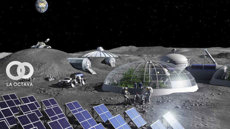 Base Lunar. Imagen de Referencia