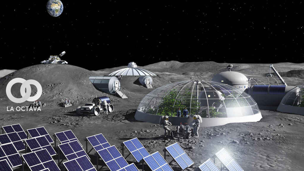 Base Lunar. Imagen de Referencia