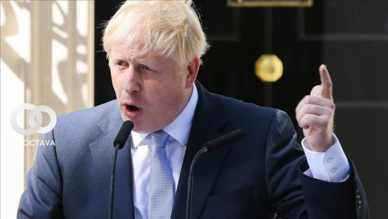 Boris Johnson, primer ministro de Reino Unido.