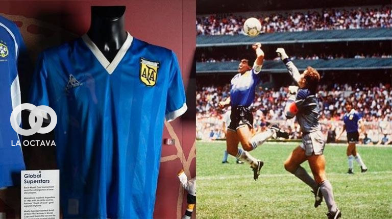 Camiseta La mano de Dios
