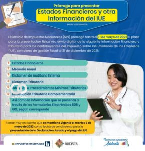 Comunicado de Servicio de Impuestos Tributarios
