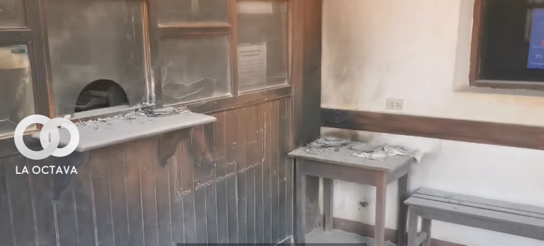 Incendio de la radio católica Juan XXIII