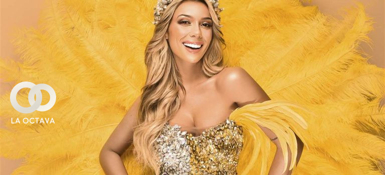 Dayana Molina, reina del Carnaval cruceño de 2022