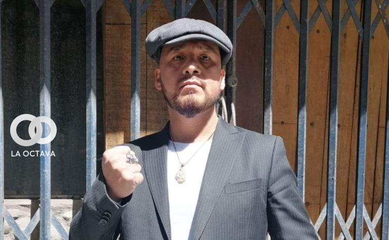 Franklin “Matador” Mamani, policía y boxeador