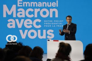 Emmanuel Macron como candidato