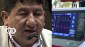 Gobernador de Potosí y el respirador portátil adquirido