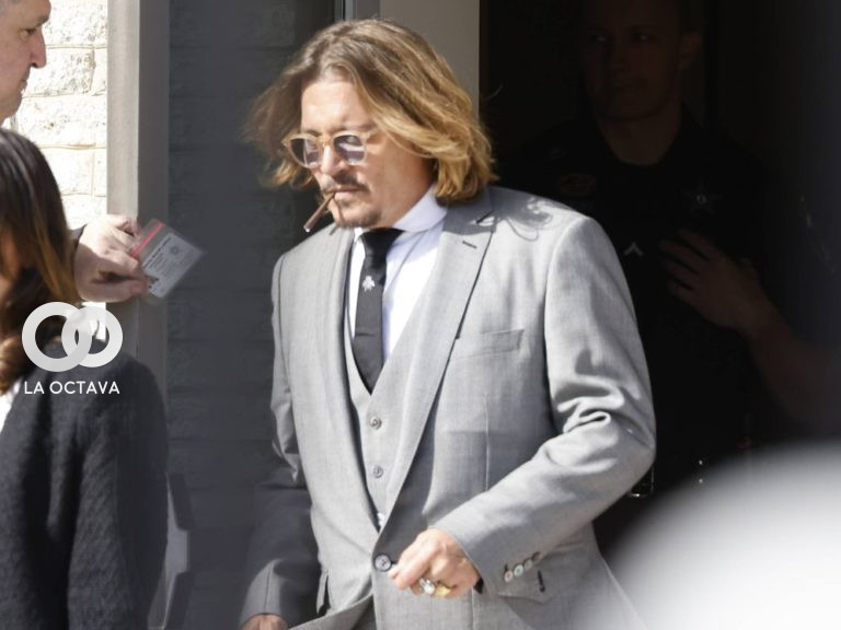 Johnny Depp, durante el juicio en Virginia