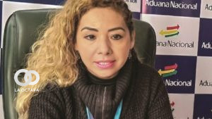 Karina Serrudo Miranda, Presidenta Ejecutiva de la Aduana