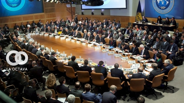 Reunión del FMI en 2016