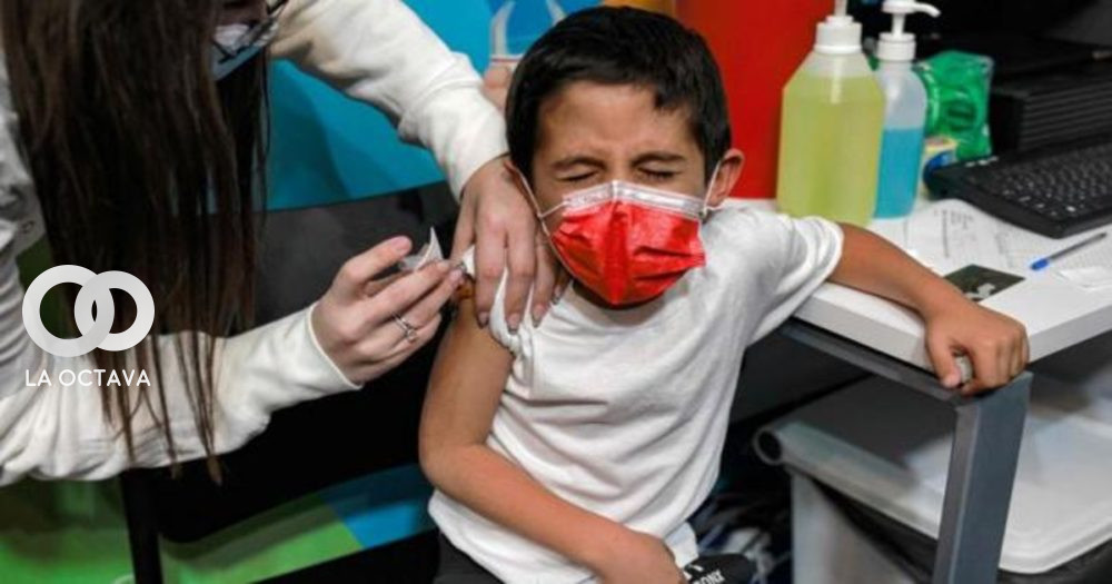 Vacunación a niños en contra de la Covid-19