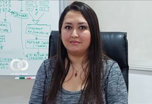 Andrea Hoyos, gerente general de la Empresa Municipal de Santa Cruz