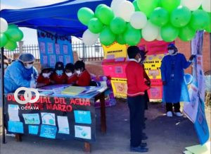 Campaña de vacunación en Oruro