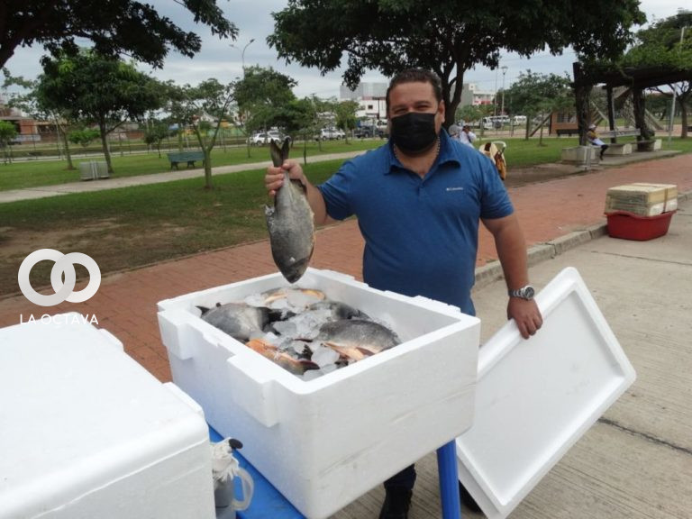Octava feria del pescado en Santa Cruz
