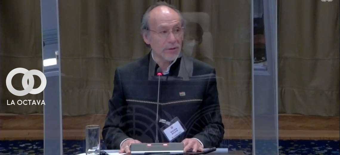 Roberto Calzadilla embajador de Bolivia