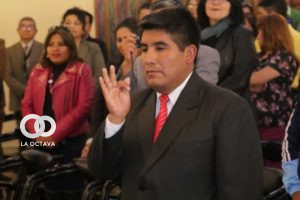 Ex Director Departamental de Educación, Humberto Tancara