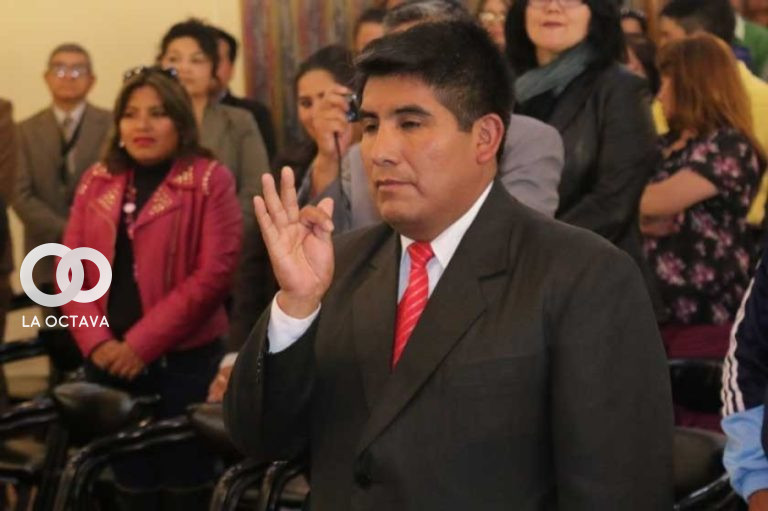 Ex Director Departamental de Educación, Humberto Tancara