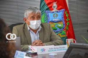 Ivan Arias, Alcalde de La Paz, en la audiencia pública de rendición de cuentas