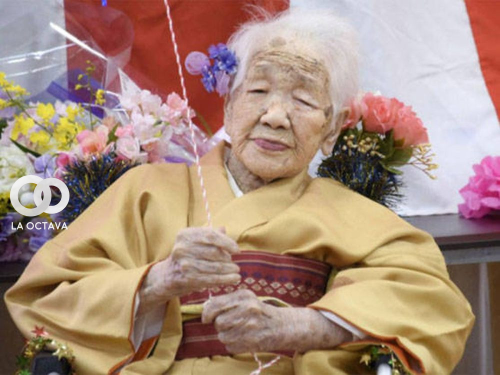 Kane Tanaka, mujer más longeva de Japón