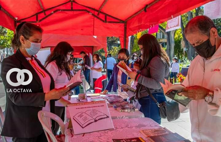 Plazuela Sucre, conmemora el Día Internacional del Libro