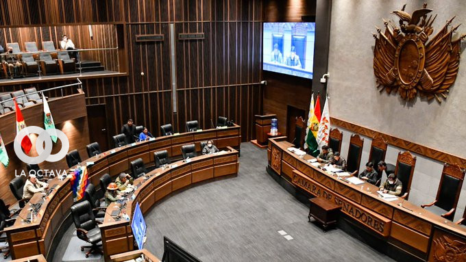 Senado de Bolivia, sesión ordinaria 