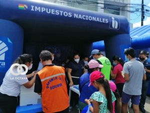 Servicio de Impuestos Nacionales llevó cultura tributaria al Municipio de la Guardia de Santa Cruz