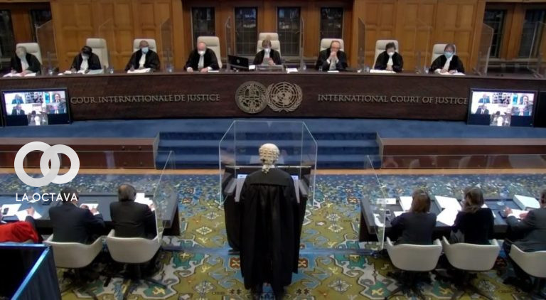 Uno de los abogados de Chile ante la CIJ.