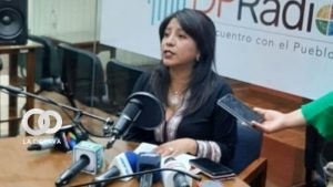 Defensora del Pueblo interina, Nadia Cruz.