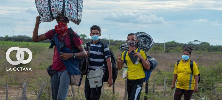 Migrantes venezolanos corren los riesgos para llegar a Chile