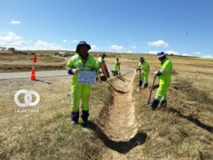 ABC genera empleos ante el mantenimiento de carreteras