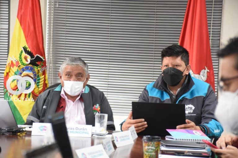 Alcalde de La Paz, brinda informe