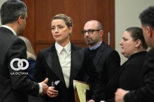 Amber Heard comenzando con la semana de defensa