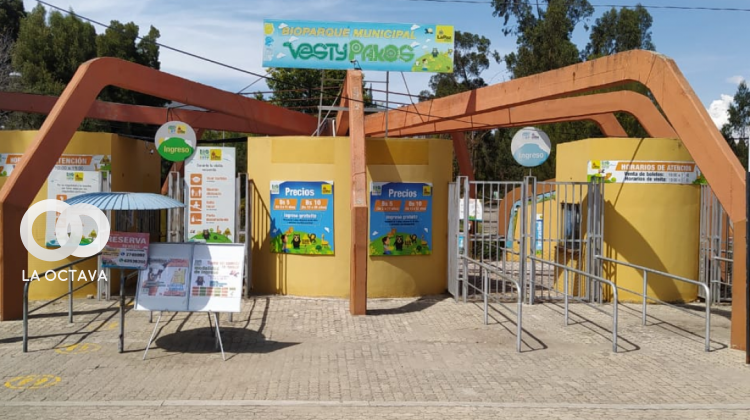 Bioparque Vesty Pakos en el municipio de La Paz