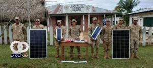 Capitania de Puerto Menor recibe paneles solares