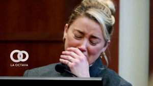 Amber Heard llora nuevamente en el estrado