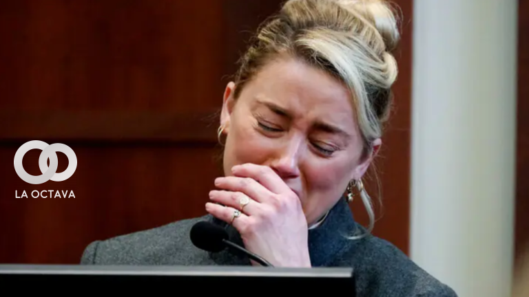 Amber Heard llora nuevamente en el estrado