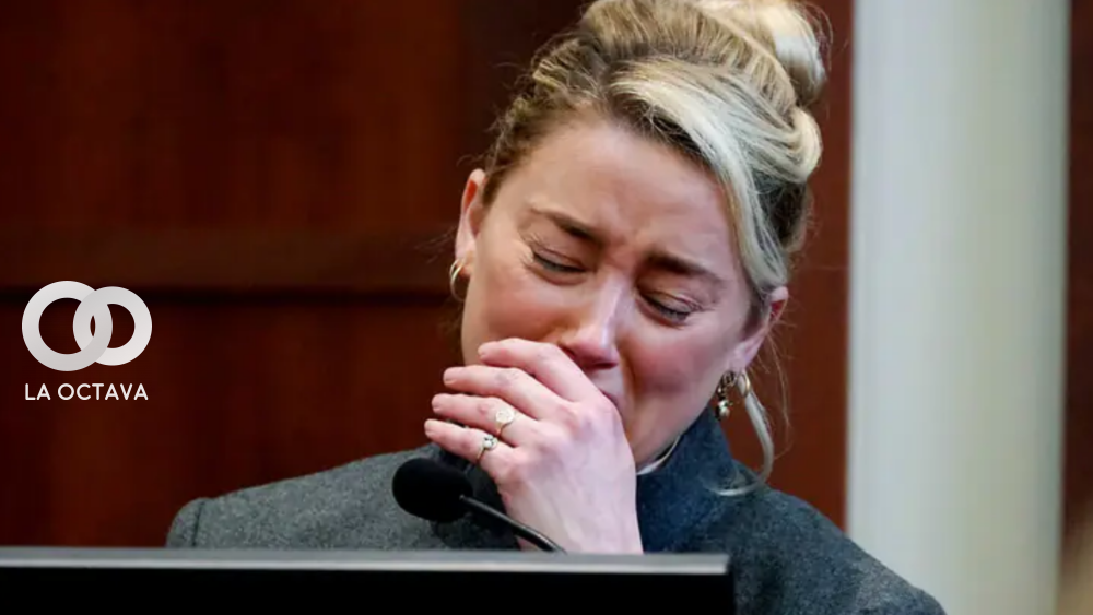Amber Heard llora nuevamente en el estrado
