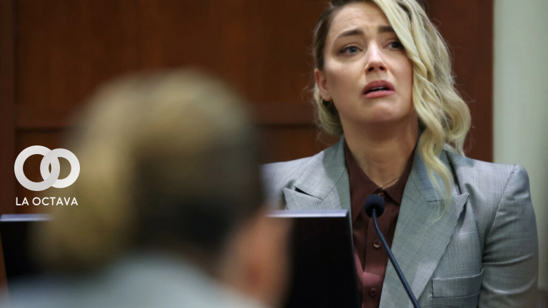 Amber Heard testifica durante el caso de difamación presentado en su contra por su ex esposo Johnny Depp