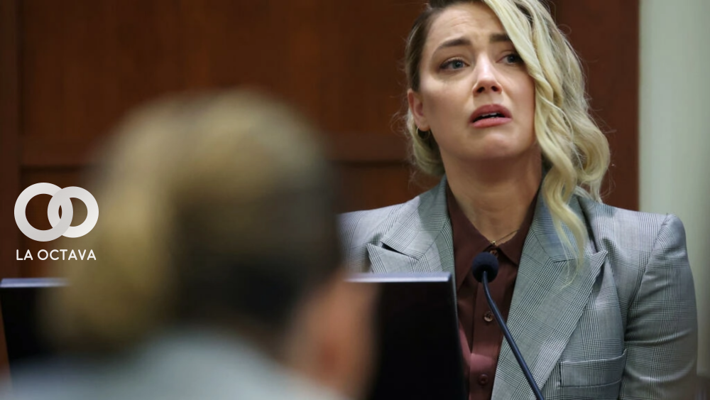 Amber Heard testifica durante el caso de difamación presentado en su contra por su ex esposo Johnny Depp 