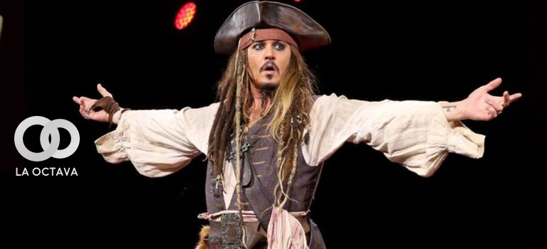 Johnny Depp, actor carismático de Hollywood