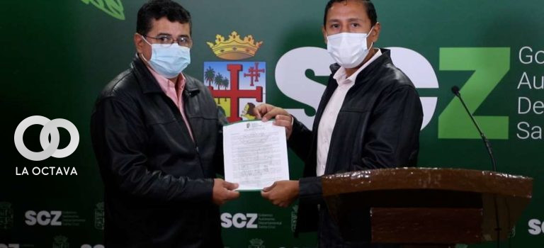 Fernando Pacheco, secretario de Salud, posesionó a Demetrio Roberto Lino Guevara