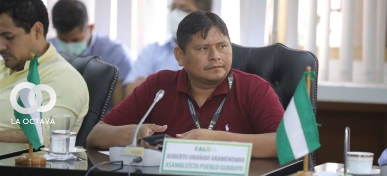 Roberto Urañavi Aramenaro, Asambleísta del pueblo Guarayo en Santa Cruz