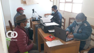 Servicio de Registro Cívico (SERECÍ) en Oruro y Chuquichambi
