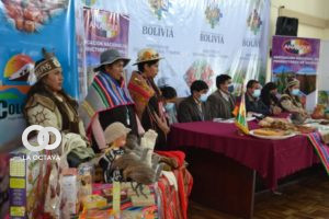 Feria de reactivación económica en Bolivia